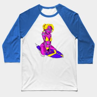 Surf Babe Baseball T-Shirt